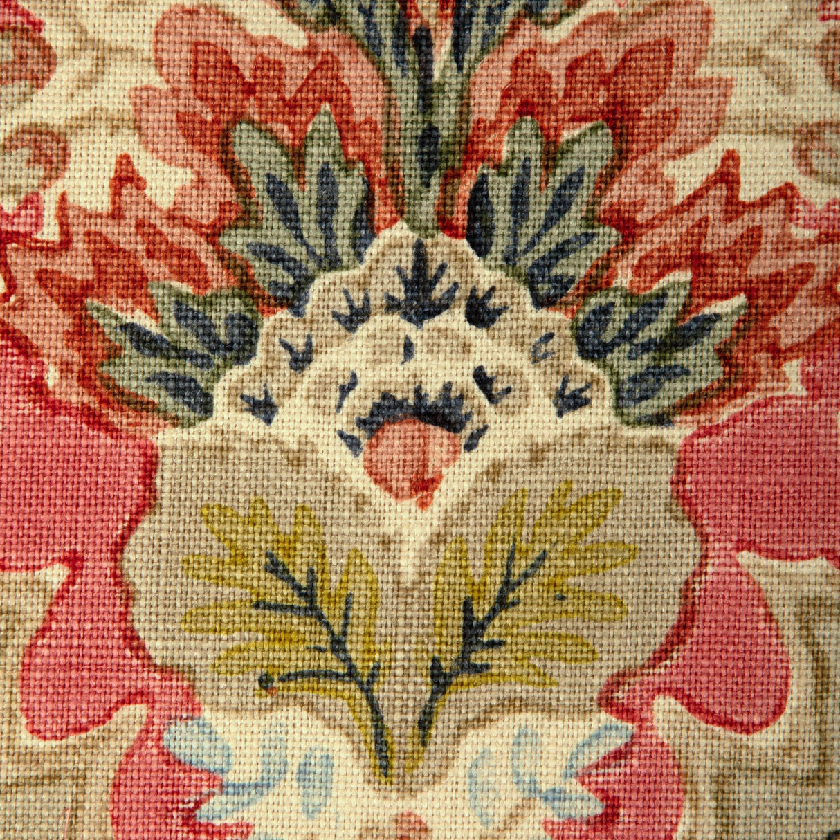 Brunschwig & Fils CARVALLO PRINT RED Fabric