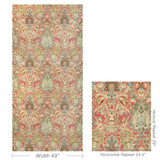 Brunschwig & Fils CARVALLO PRINT RED Fabric