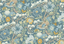 G P & J Baker LITTLE MAGNOLIA DENIM/OCHRE Wallpaper