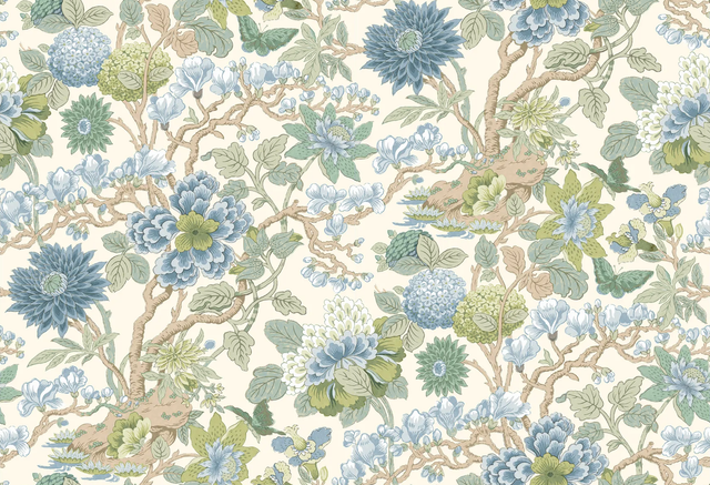 G P & J Baker LITTLE MAGNOLIA WILLOW Wallpaper