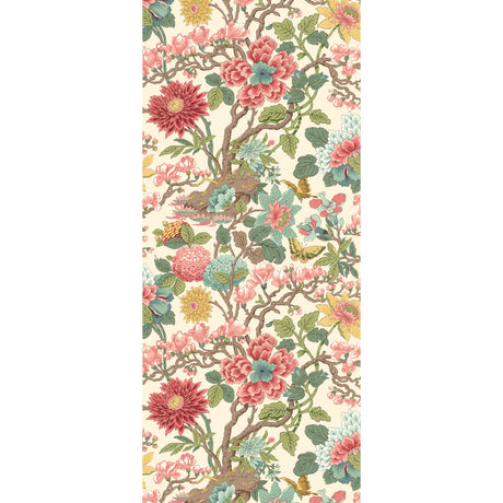G P & J Baker LITTLE MAGNOLIA ROSE MADDER Wallpaper