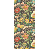 G P & J Baker LITTLE MAGNOLIA CHARCOAL/JEWEL Wallpaper