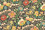 G P & J Baker LITTLE MAGNOLIA CHARCOAL/JEWEL Wallpaper