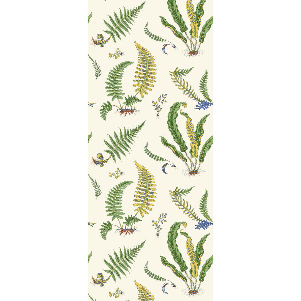 G P & J Baker FERNS EMERALD Wallpaper