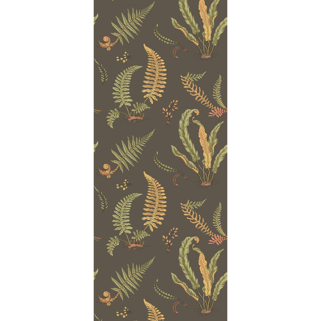 G P & J Baker FERNS CHARCOAL Wallpaper