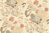 G P & J Baker NYMPHEUS PARCHMENT/BLUSH Wallpaper