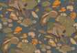 G P & J Baker NYMPHEUS SUNSET Wallpaper
