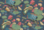 G P & J Baker NYMPHEUS INDIGO/TEAL Wallpaper