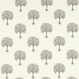 Clarke & Clarke BERGAMOT CHARCOAL/LINEN Drapery Fabric