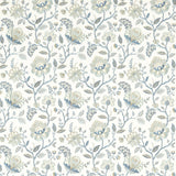 Clarke & Clarke ADELINE DENIM/MIDNIGHT Drapery Fabric