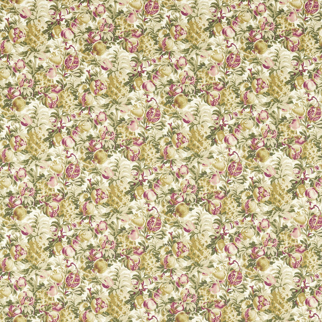 Clarke & Clarke FRANCIS BLUSH/RASPBERRY Fabric
