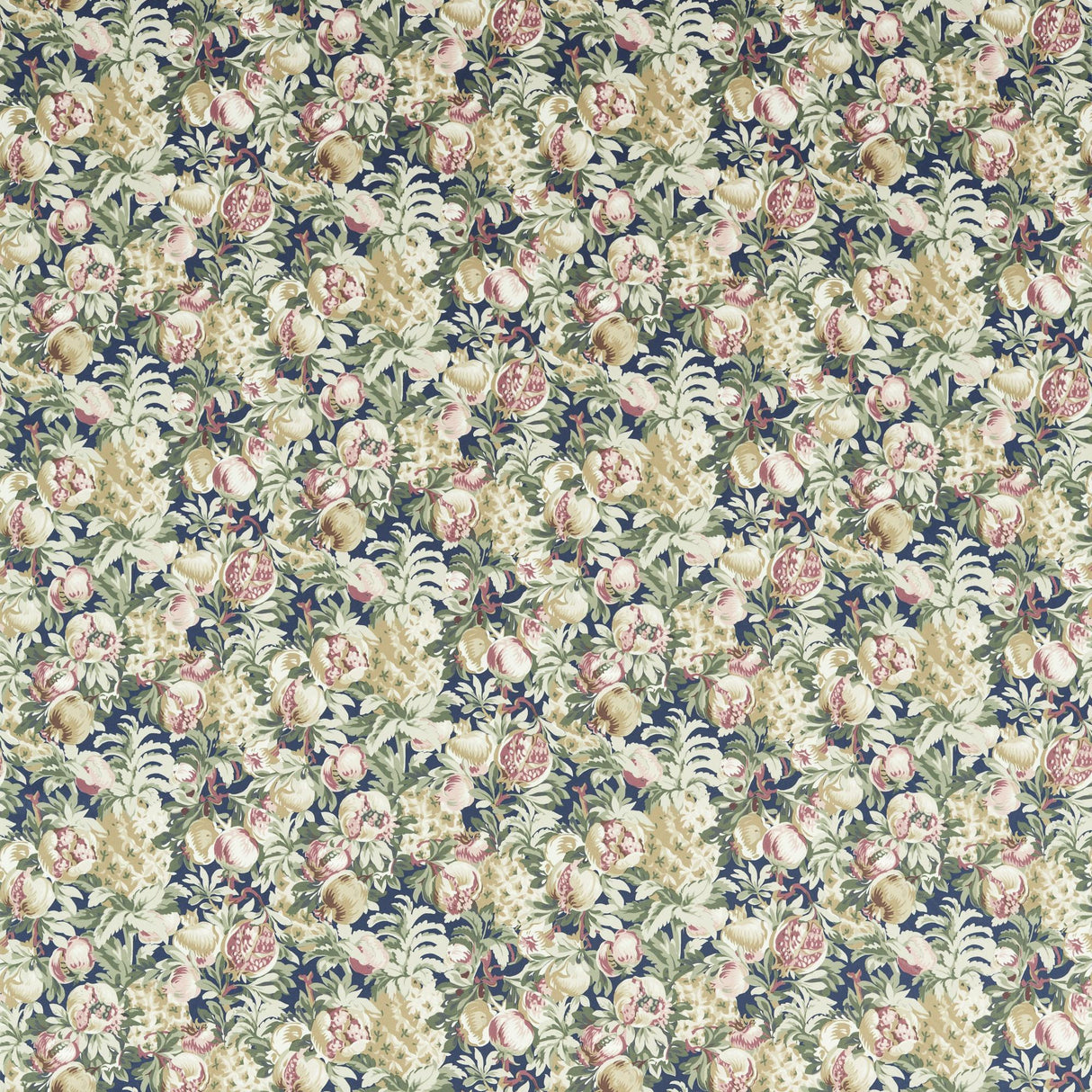 Clarke & Clarke FRANCIS MIDNIGHT VELVET Fabric