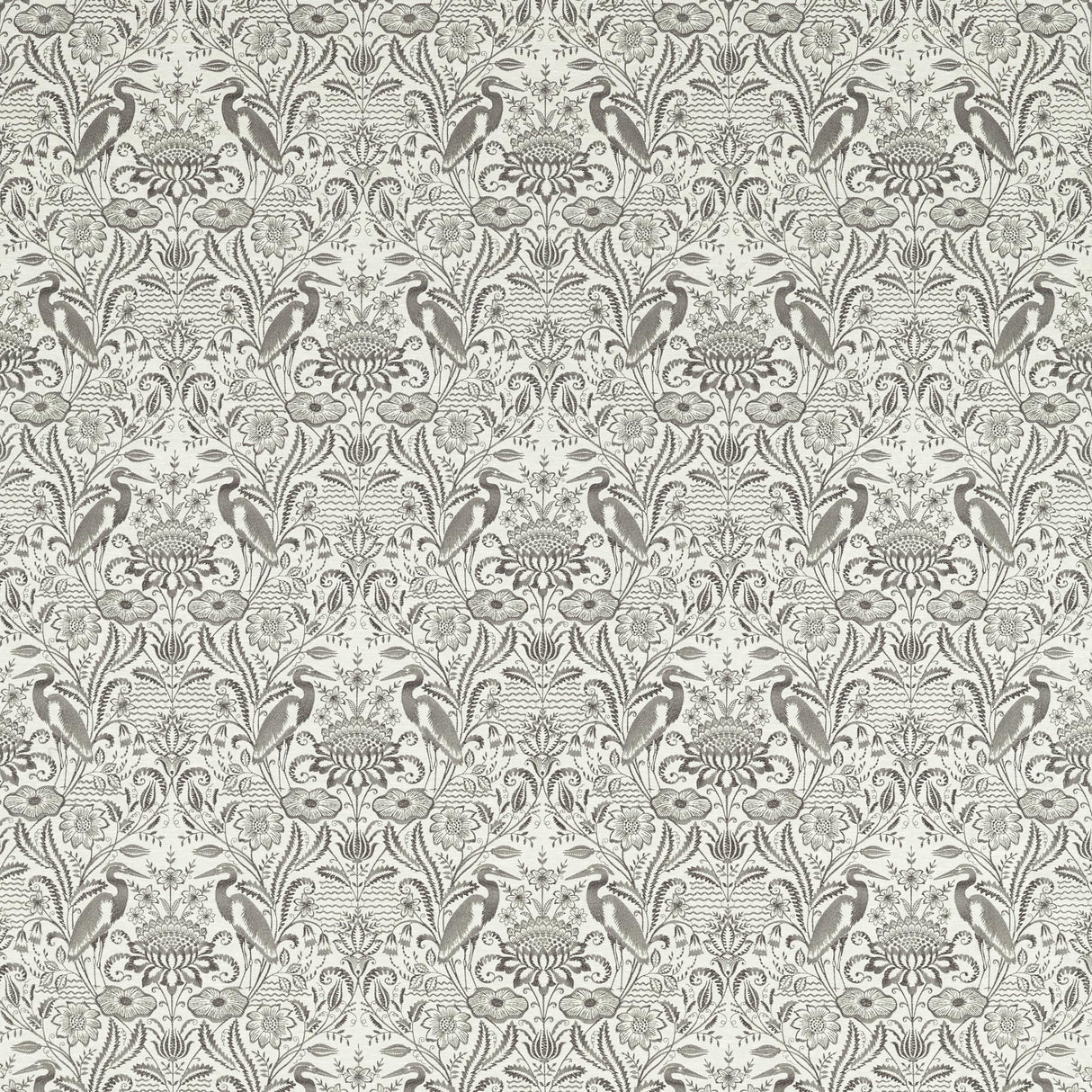 Clarke & Clarke NAKURU CHARCOAL/LINEN Drapery Fabric