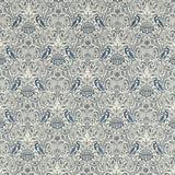 Clarke & Clarke NAKURU MIDNIGHT/LINEN Drapery Fabric