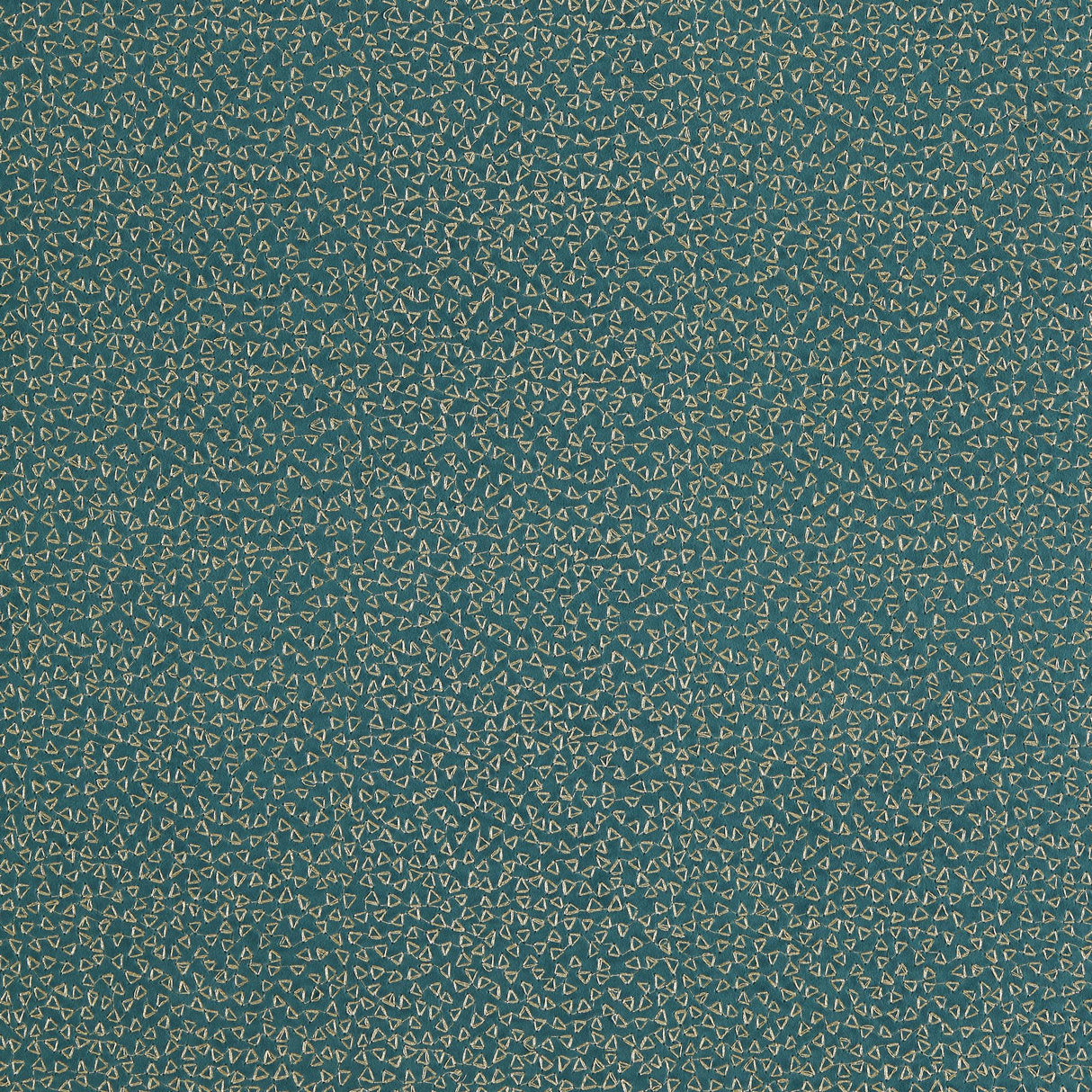 Clarke & Clarke RICAMO TEAL Drapery Fabric
