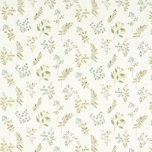 Clarke & Clarke BRIGITTE APPLE/MINERAL Drapery Fabric