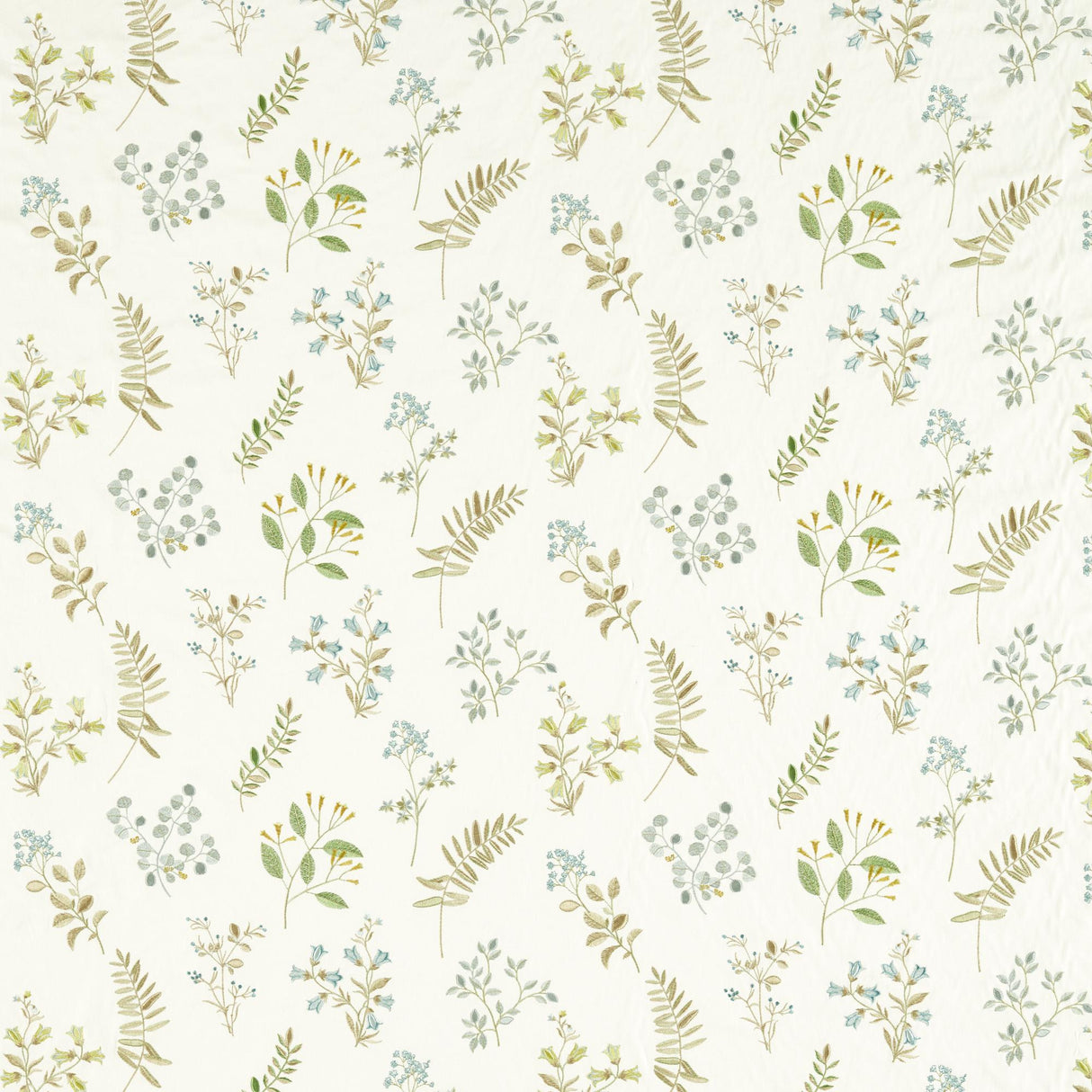 Clarke & Clarke BRIGITTE APPLE/MINERAL Drapery Fabric