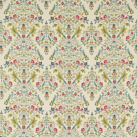 Clarke & Clarke GAWTHORPE FOREST/LINEN Fabric