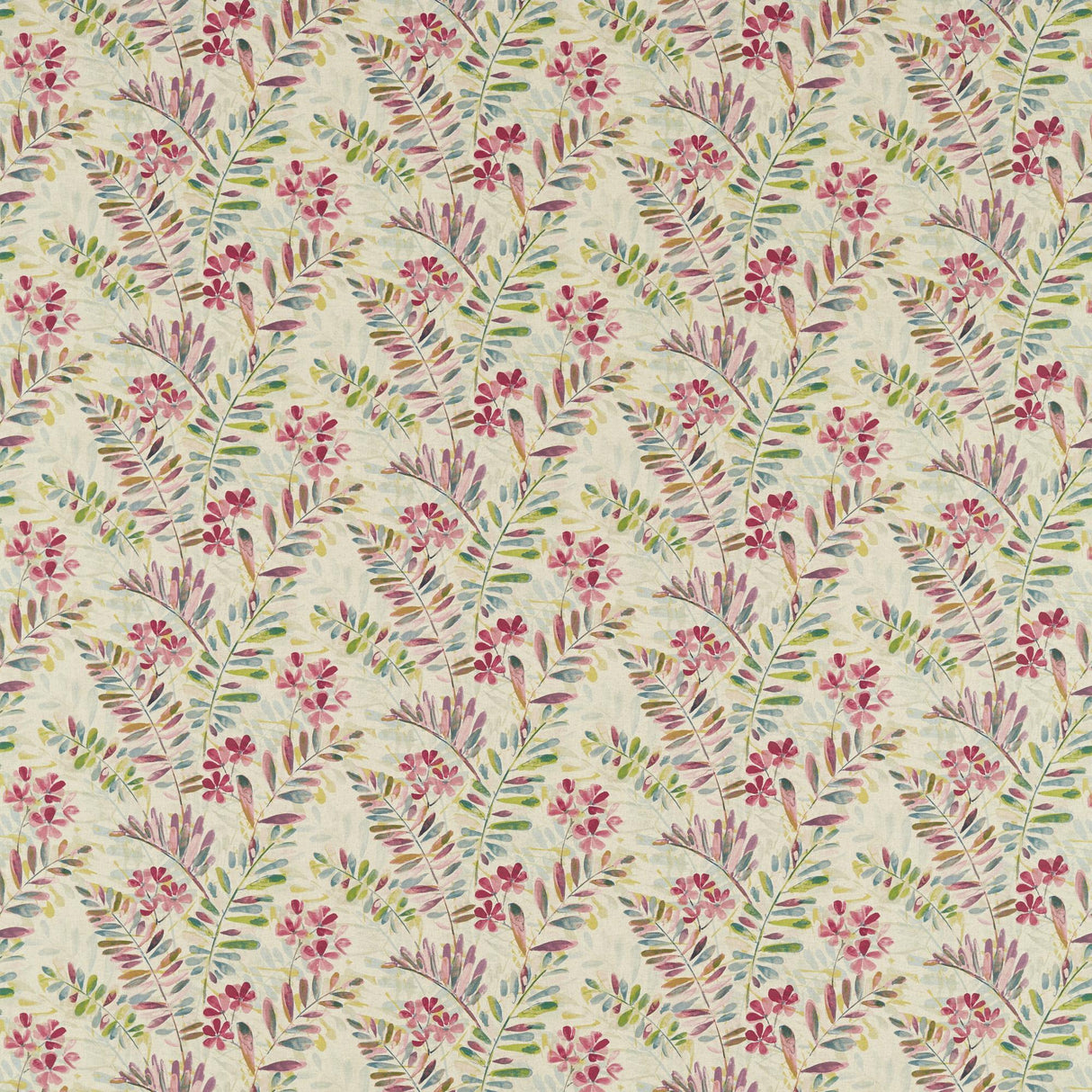 Clarke & Clarke NEW GROVE MULTI Fabric