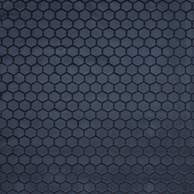 Clarke & Clarke HEXA MIDNIGHT Upholstery Fabric