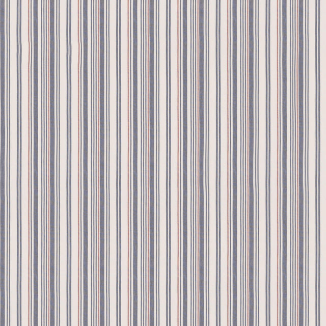Mulberry SPINNAKER STRIPE INDIGO/RED Fabric