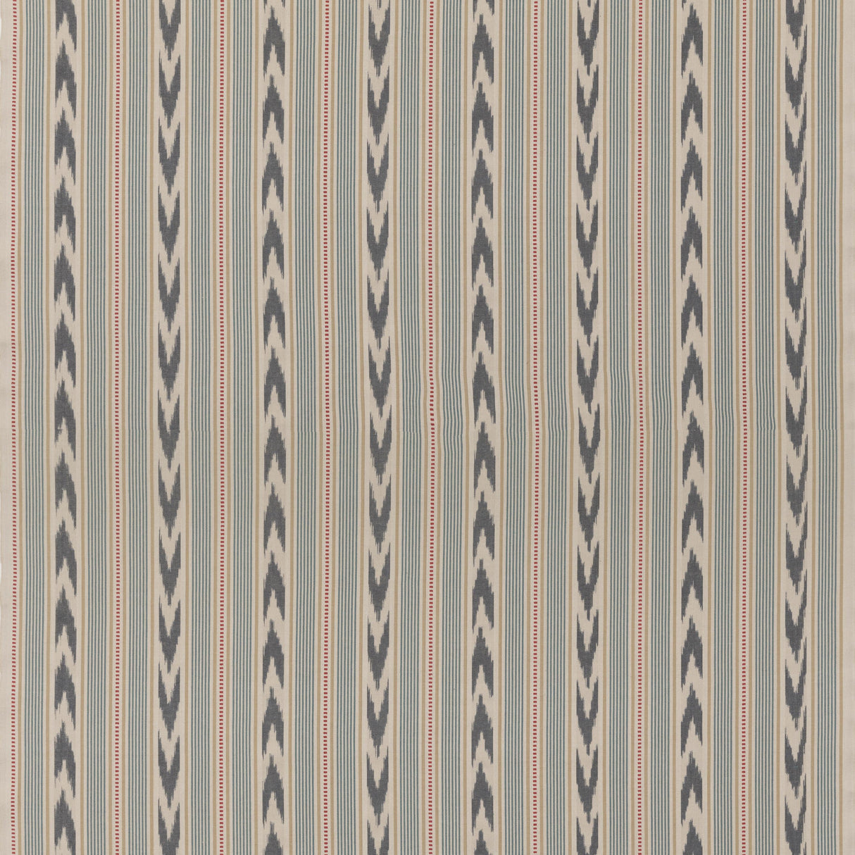 Mulberry NEWPORT STRIPE BLUE/RED Fabric