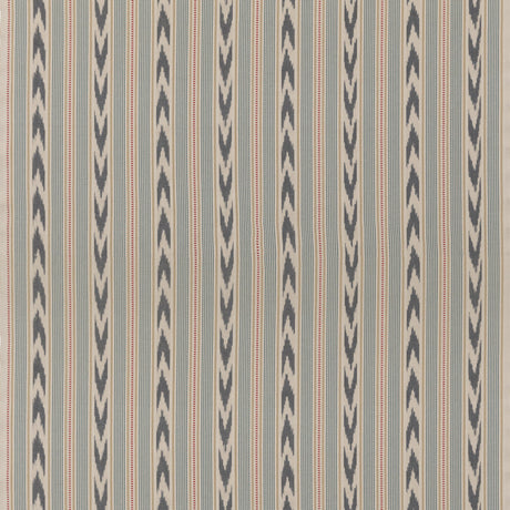 Mulberry NEWPORT STRIPE BLUE/RED Fabric