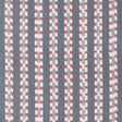 Mulberry WAYFARER STRIPE BLUE/RED Fabric