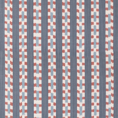 Mulberry WAYFARER STRIPE BLUE/RED Fabric