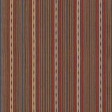 Mulberry STONY STRIPE RUST/BLUE Fabric
