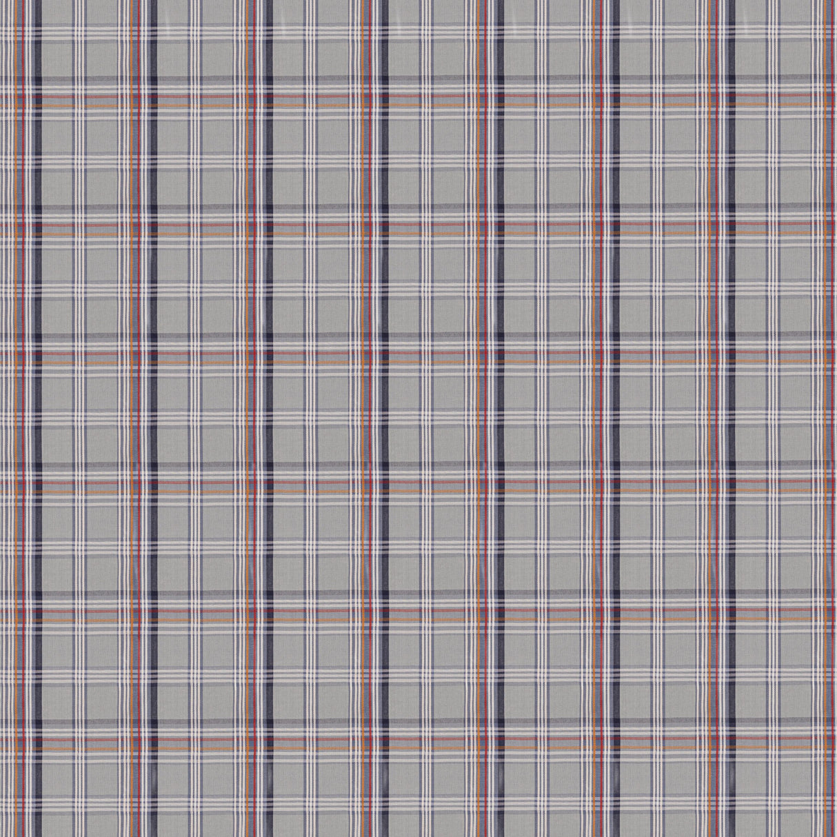 Mulberry OCEAN CHECK BLUE Fabric