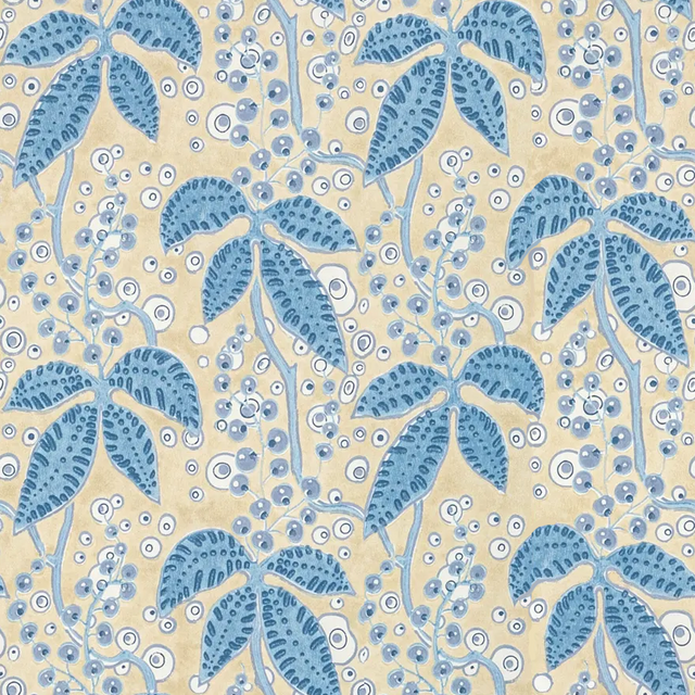 Lee Jofa PUTNAM PAPER DELFT/BLUE Wallpaper