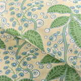Lee Jofa PUTNAM PAPER LEAF/BLUE Wallpaper