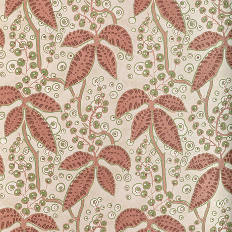 Lee Jofa PUTNAM PAPER BRICK/GREEN Wallpaper