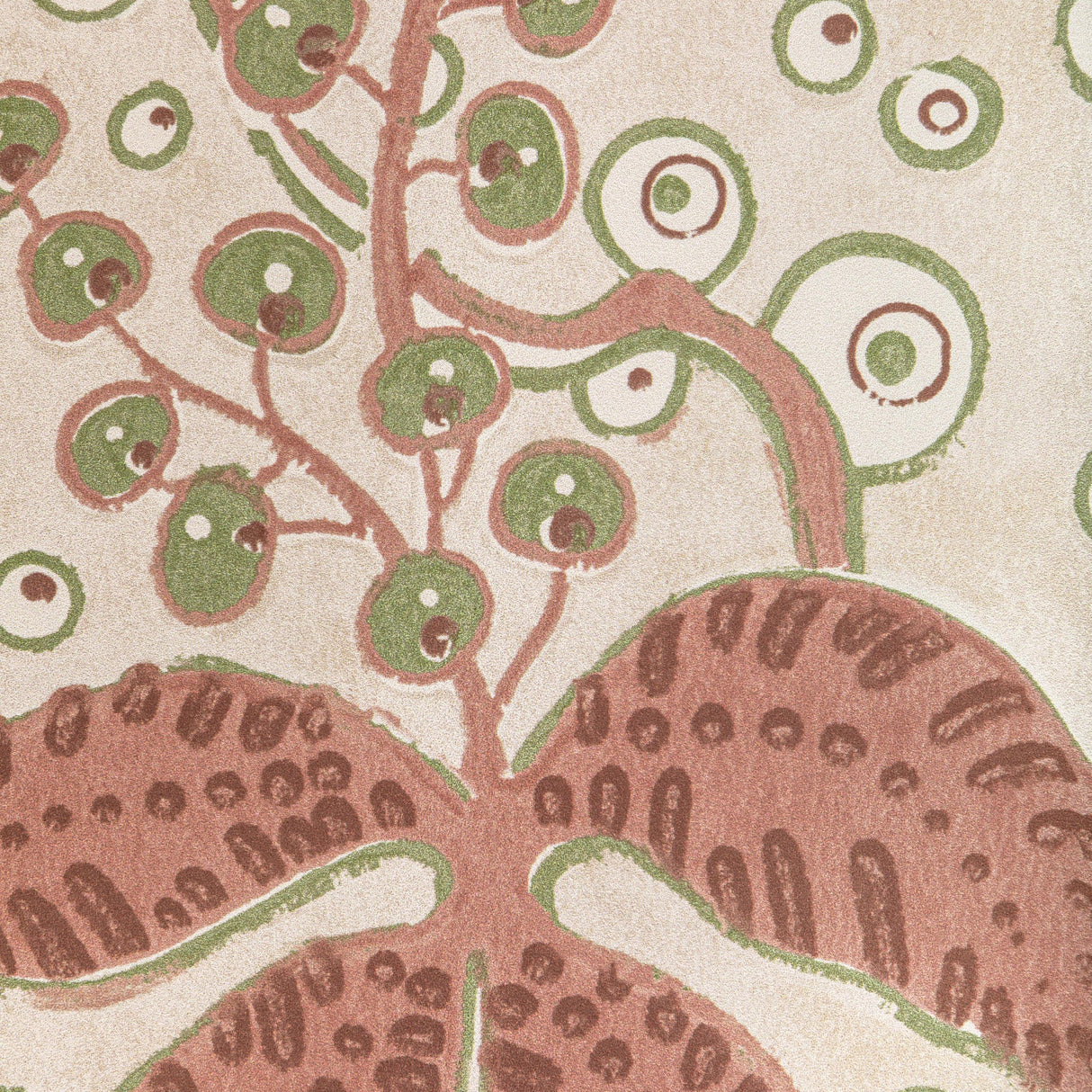 Lee Jofa PUTNAM PAPER BRICK/GREEN Wallpaper