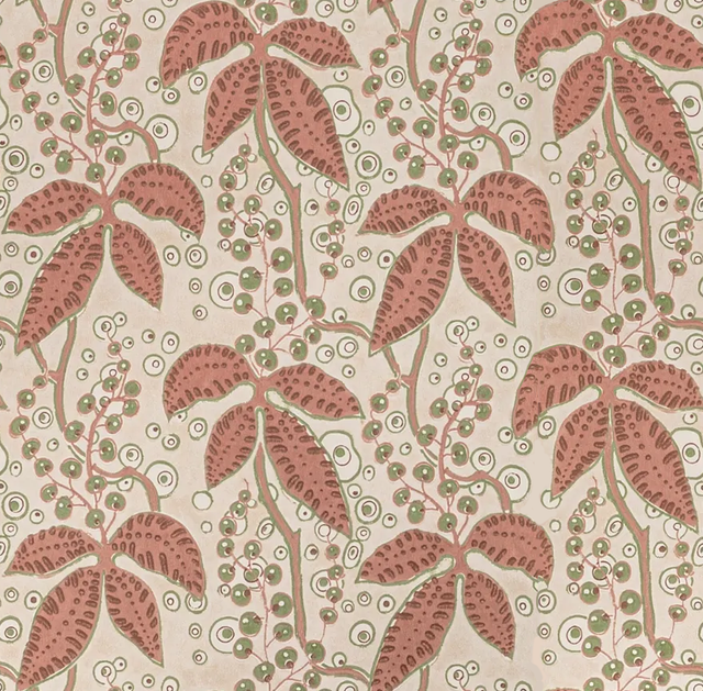 Lee Jofa PUTNAM PAPER BRICK/GREEN Wallpaper