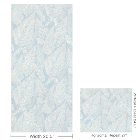 Lee Jofa CARRICK PAPER BLUE Wallpaper