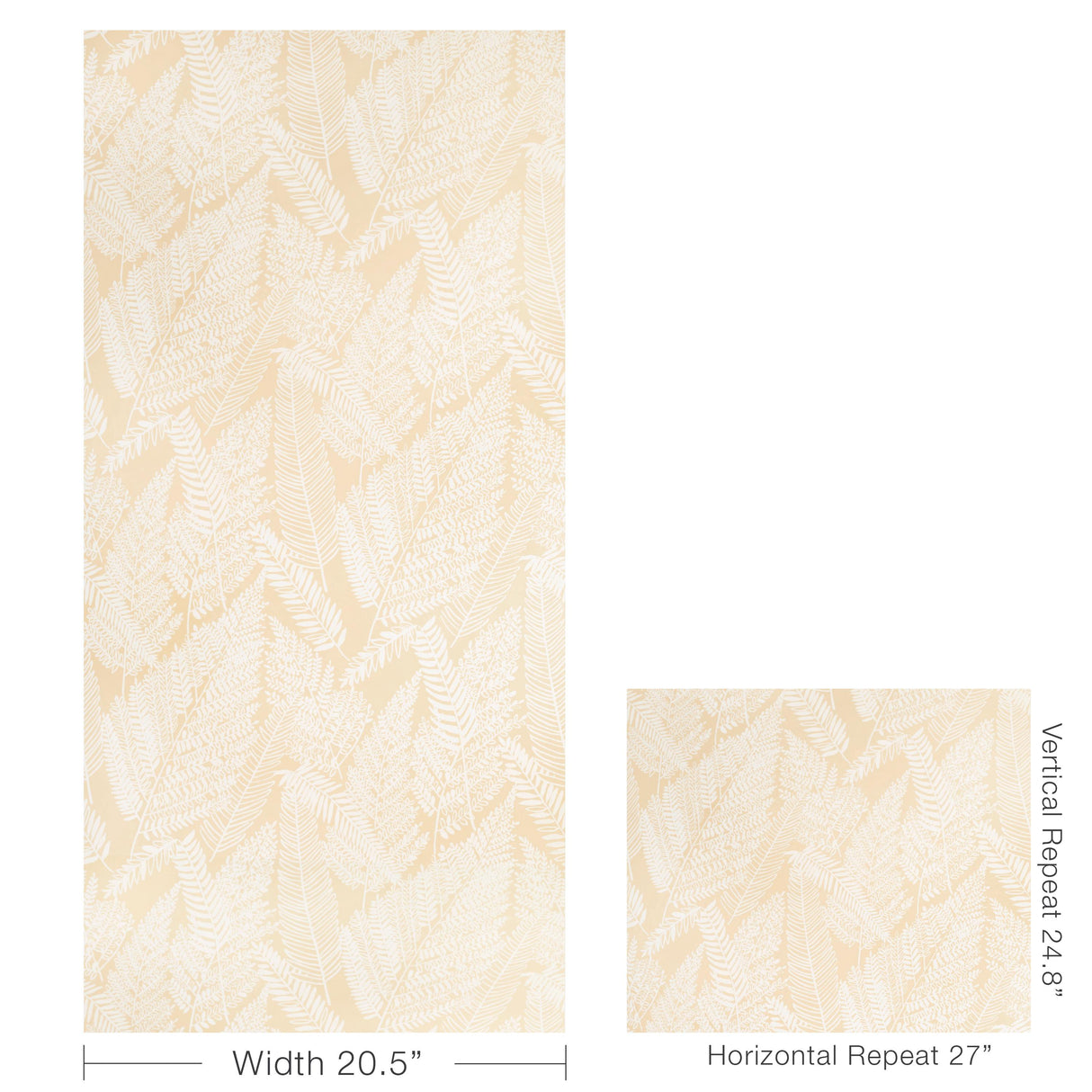 Lee Jofa CARRICK PAPER SAND Wallpaper