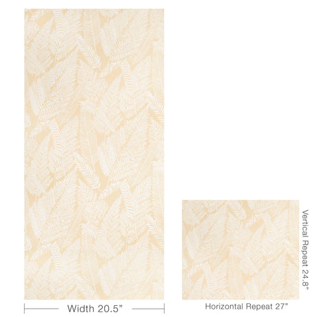 Lee Jofa CARRICK PAPER SAND Wallpaper