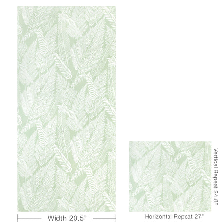 Lee Jofa CARRICK PAPER SAGE Wallpaper
