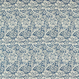 Morris & Co Rose & Thistle Indigo Fabric