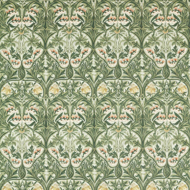 Morris & Co Bluebell Leafy Arbour Fabric