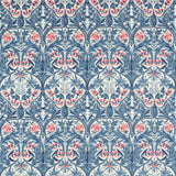 Morris & Co Bluebell Indigo/Rose Fabric