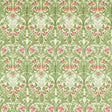 Morris & Co Bluebell Leaf Green/Sweet Briar Fabric