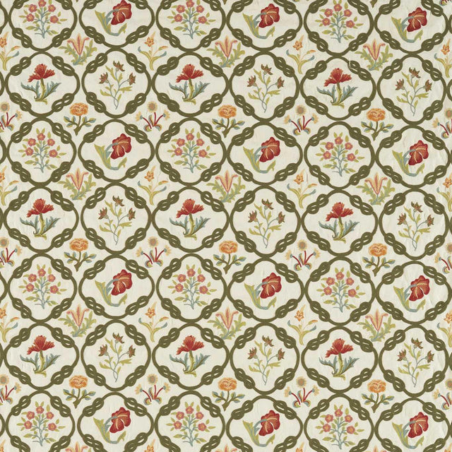 Morris & Co Mays Coverlet Twining Vine Fabric