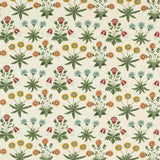 Morris & Co Daisy Embroidery Cream/Multi Fabric