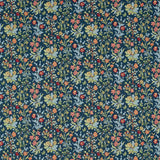 Morris & Co Flowers by May Indigo Fabric