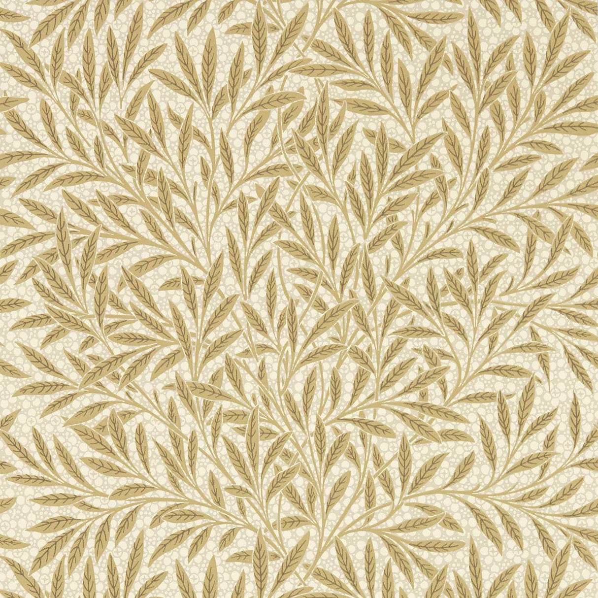 Morris & Co Emerys Willow Citrus Stone Wallpaper