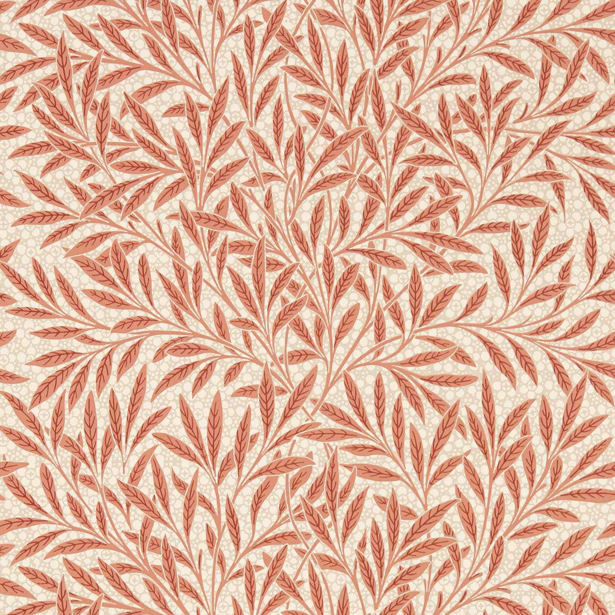 Morris & Co Emerys Willow Chrysanthemum Pink Wallpaper
