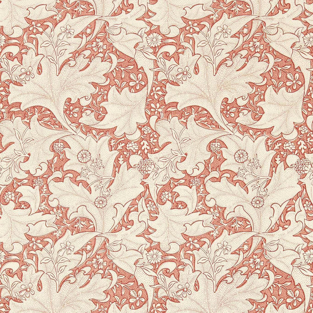 Morris & Co Wallflower Chrysanthemum Pink Wallpaper